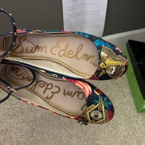 Sam Edelman Floral Flats